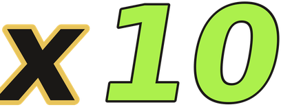 x10 logo